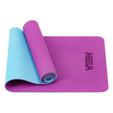 Textured Non-Slip TPE Yoga Mat, Ideal for All Types of Yoga, Pilates, Floor Workouts 183 х 61 х 0,6 cm