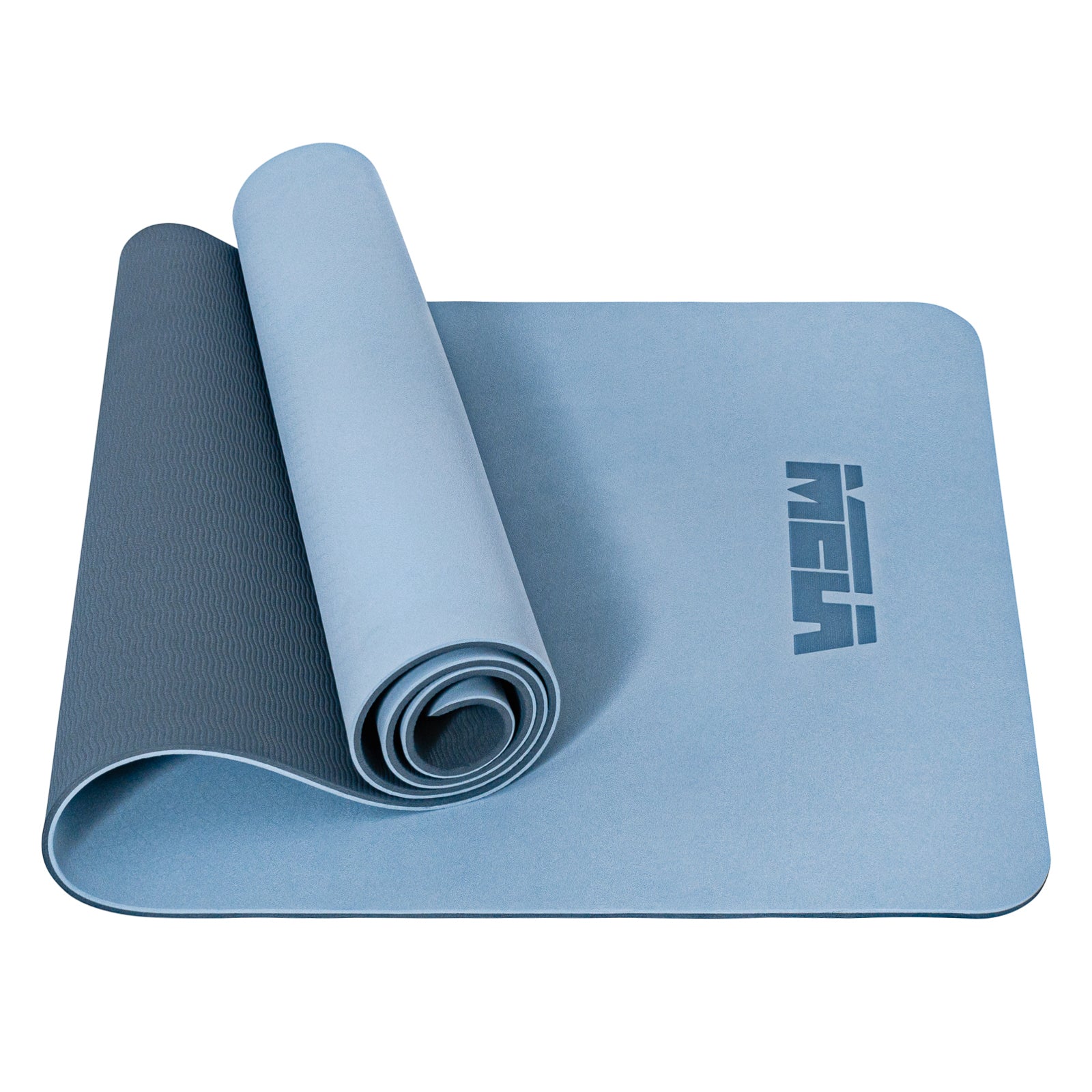 TPE Yoga Matte Mit Ausrichtungslinien – Rutschfest, 6 Mm Dick, Inkl. Tragegurt & Tasche