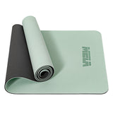 Textured Non-Slip TPE Yoga Mat, Ideal for All Types of Yoga, Pilates, Floor Workouts 183 х 61 х 0,6 cm - MINT